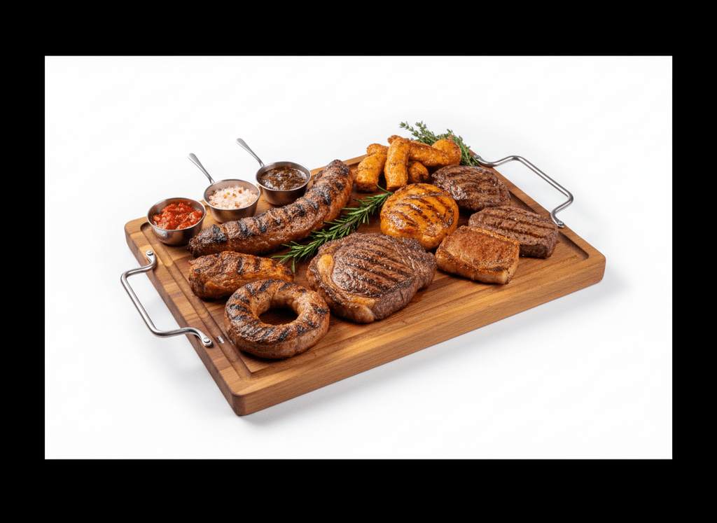 Parrillada premium de Bondiolaentrepanes