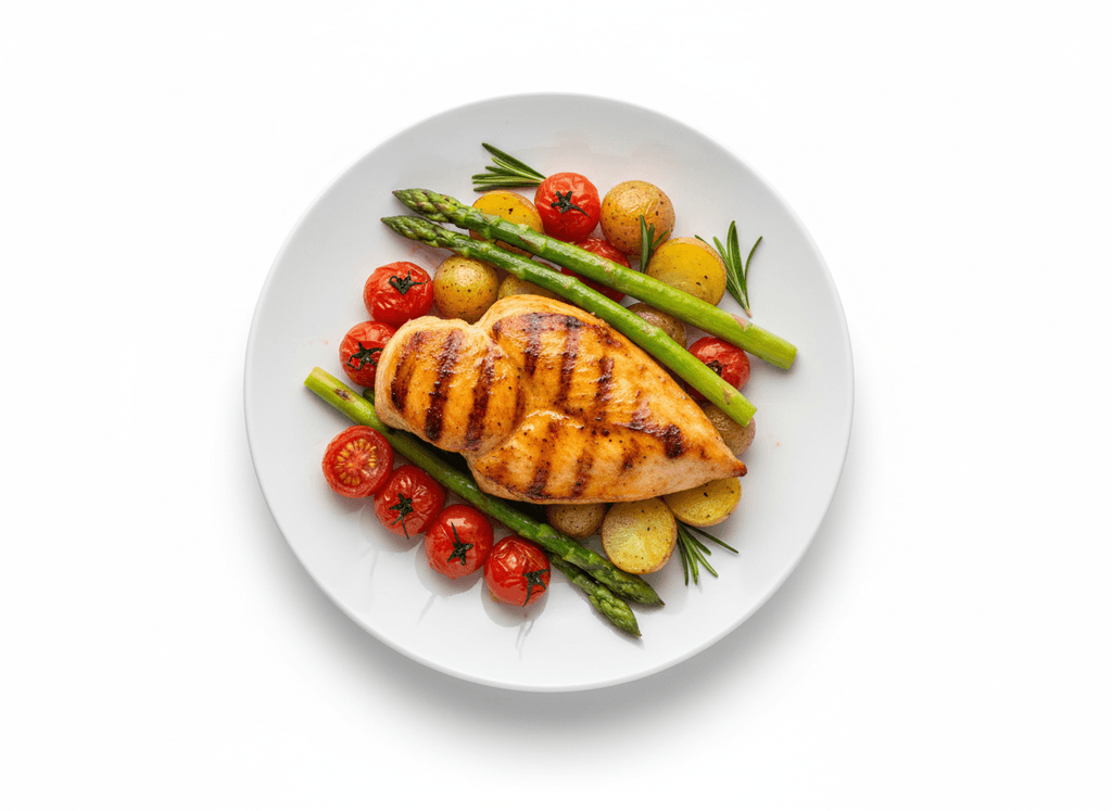Pechuga de pollo grillada
