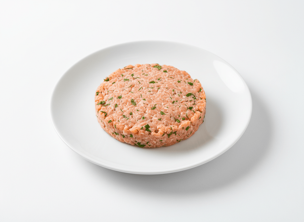 Hamburguesas de salmón