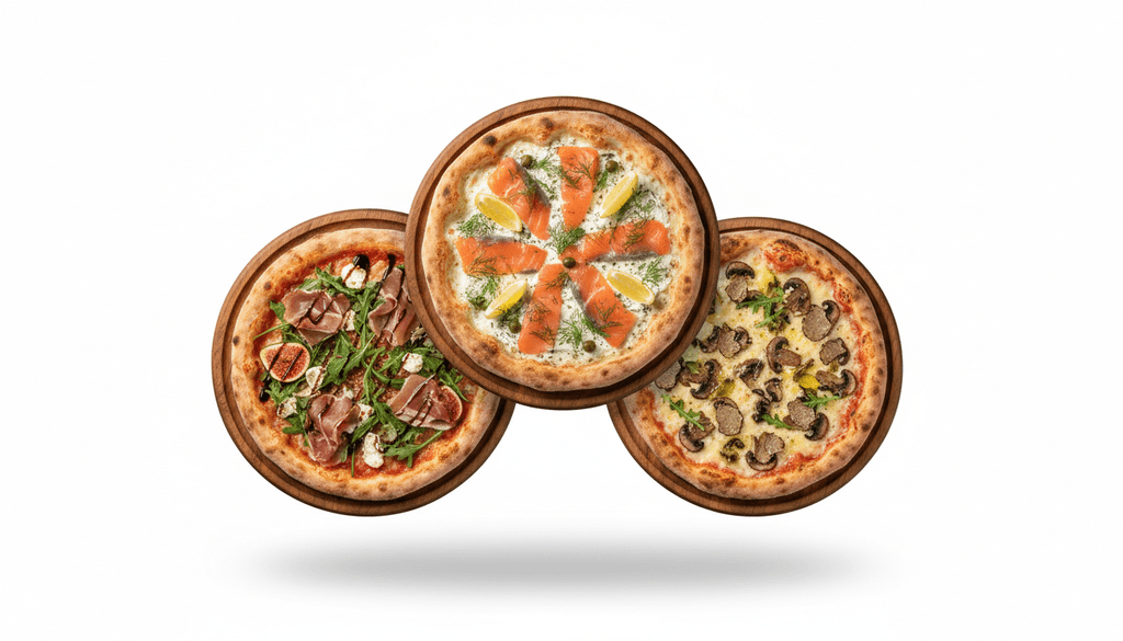 Pizzas gourmet
