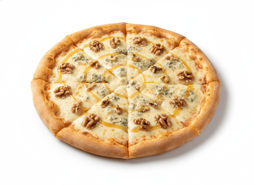 Pizza roquefort y jamon de Las pizzas de gugu