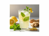 Limonada con menta y jengibre