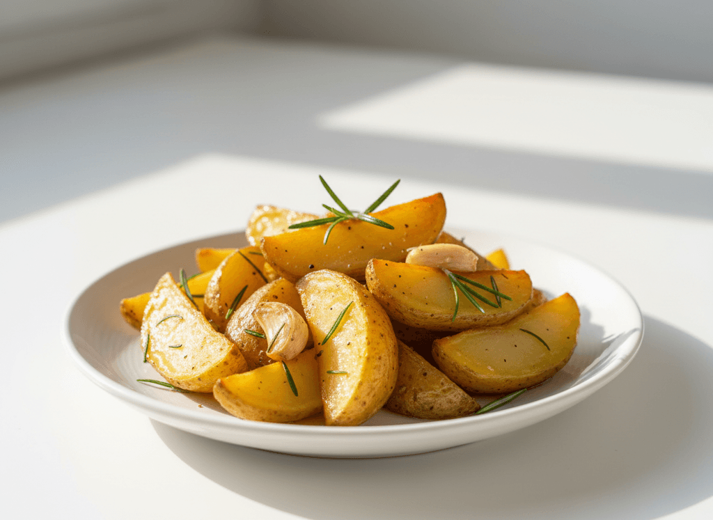 Papas al horno con romero