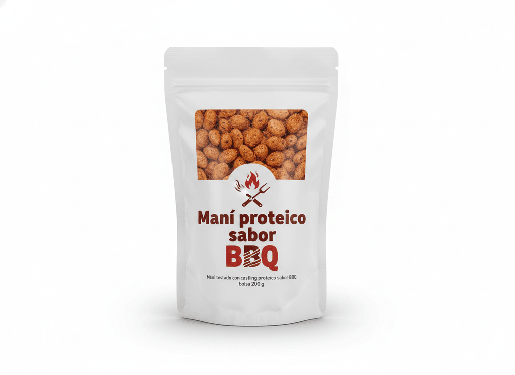 Maní proteico sabor BBQ
