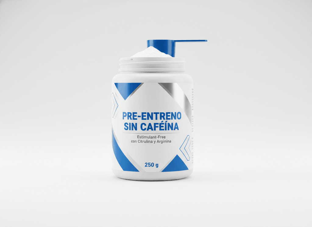 Pre-entreno sin cafeína
