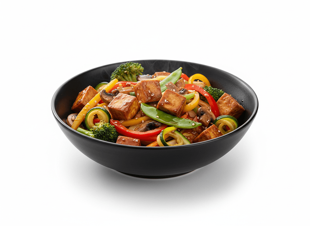 Wok de vegetales