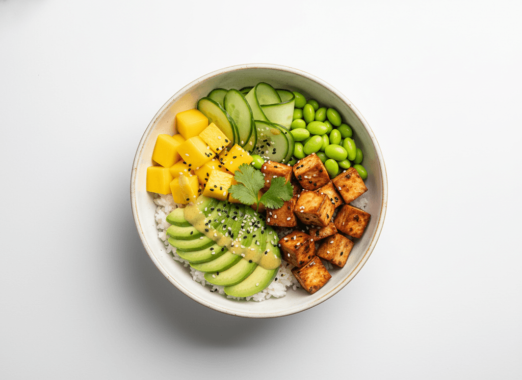 Poke bowl vegano