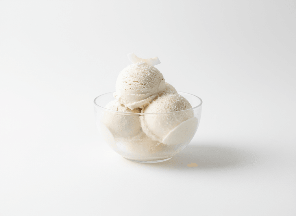 Helado vegano