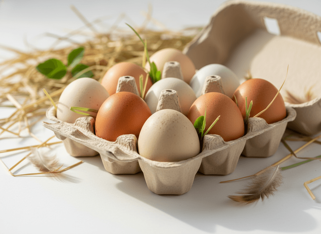 Huevos de campo orgánicos