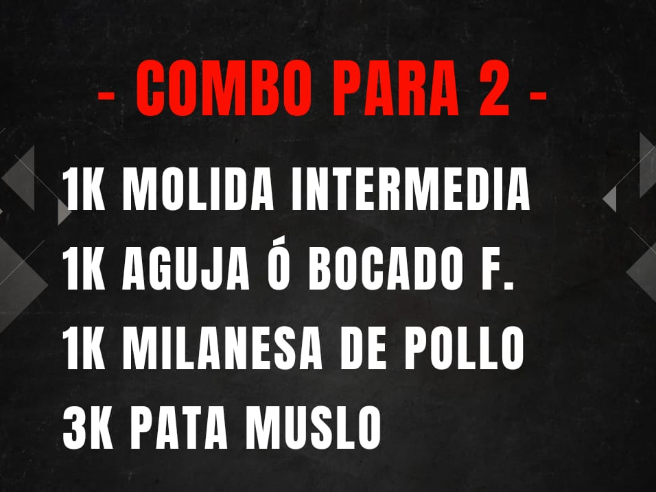 COMBO PARA 2 (6kilos)