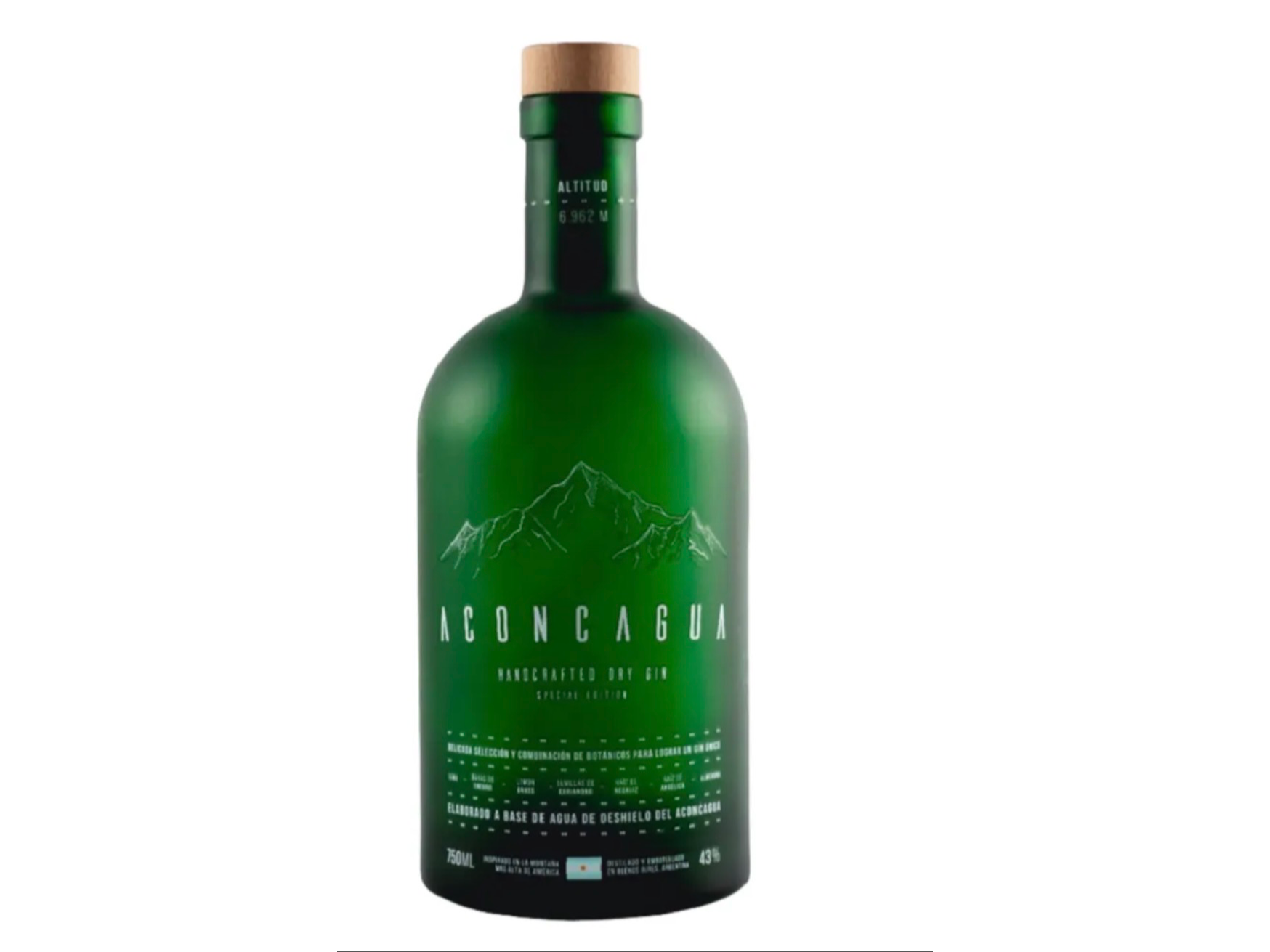 GIN ACONCAGUA VERDE 700ML + TONICA