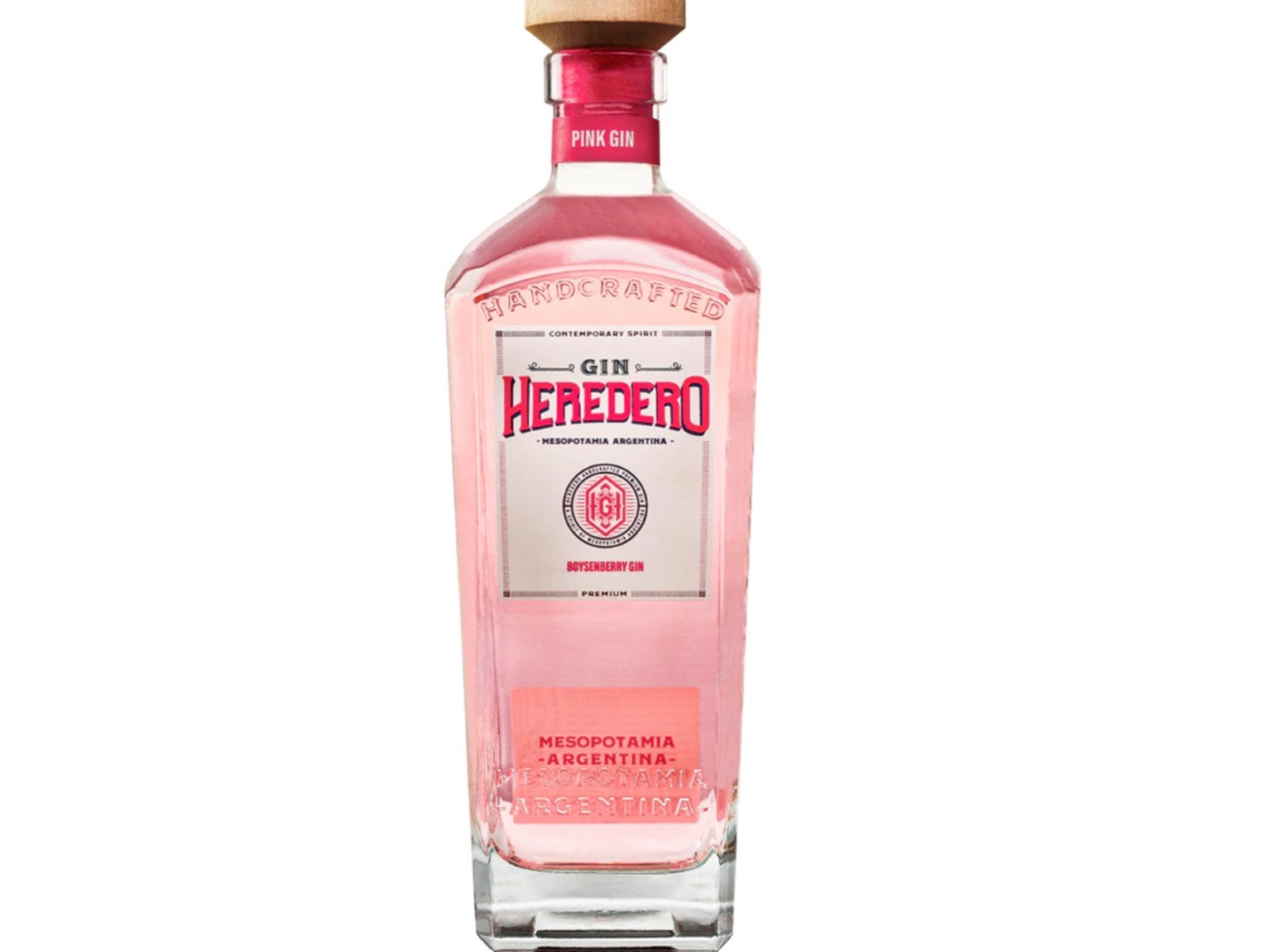 GIN HEREDERO ROSA FUERTE