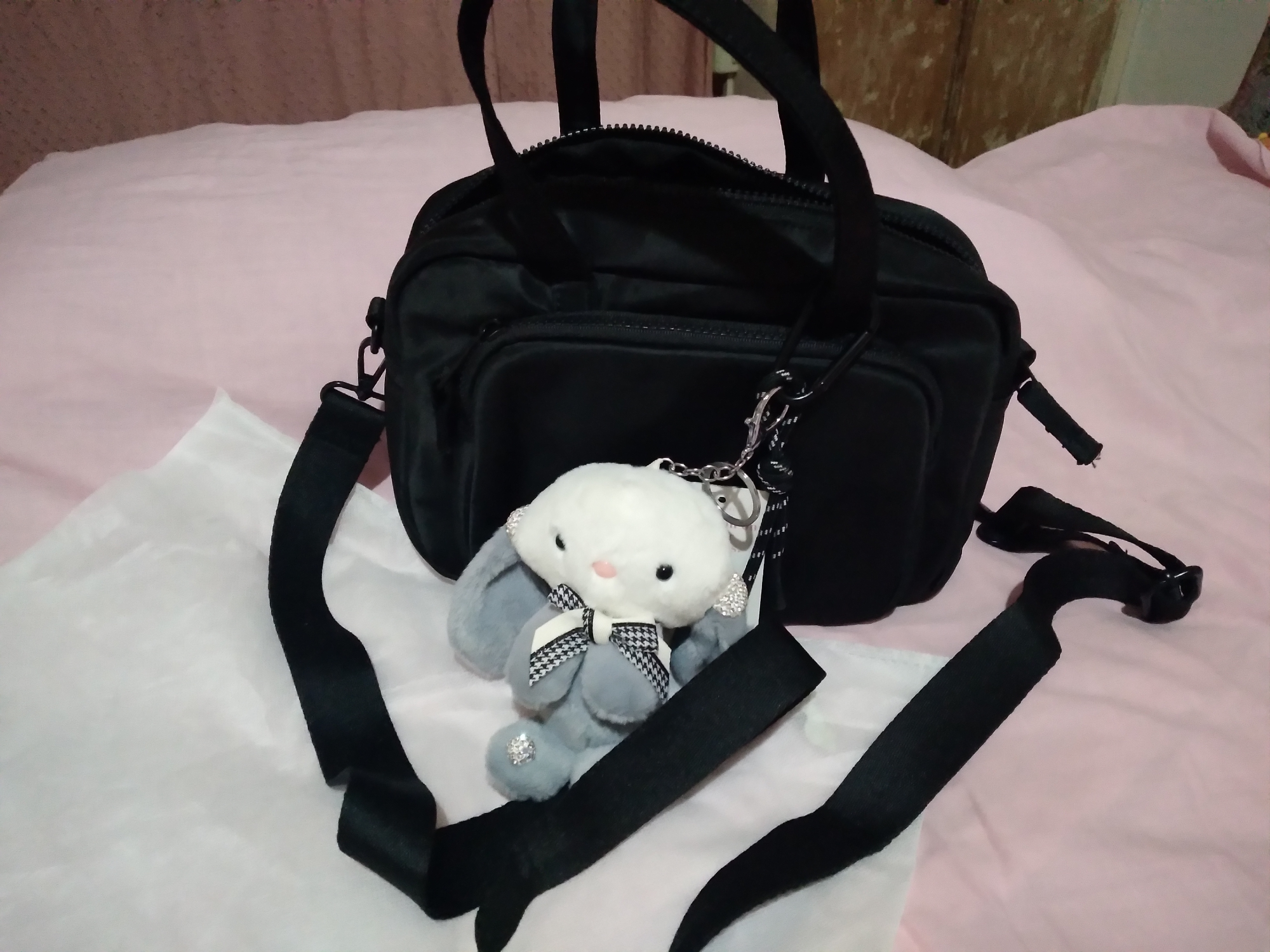 Cartera tela impermeable