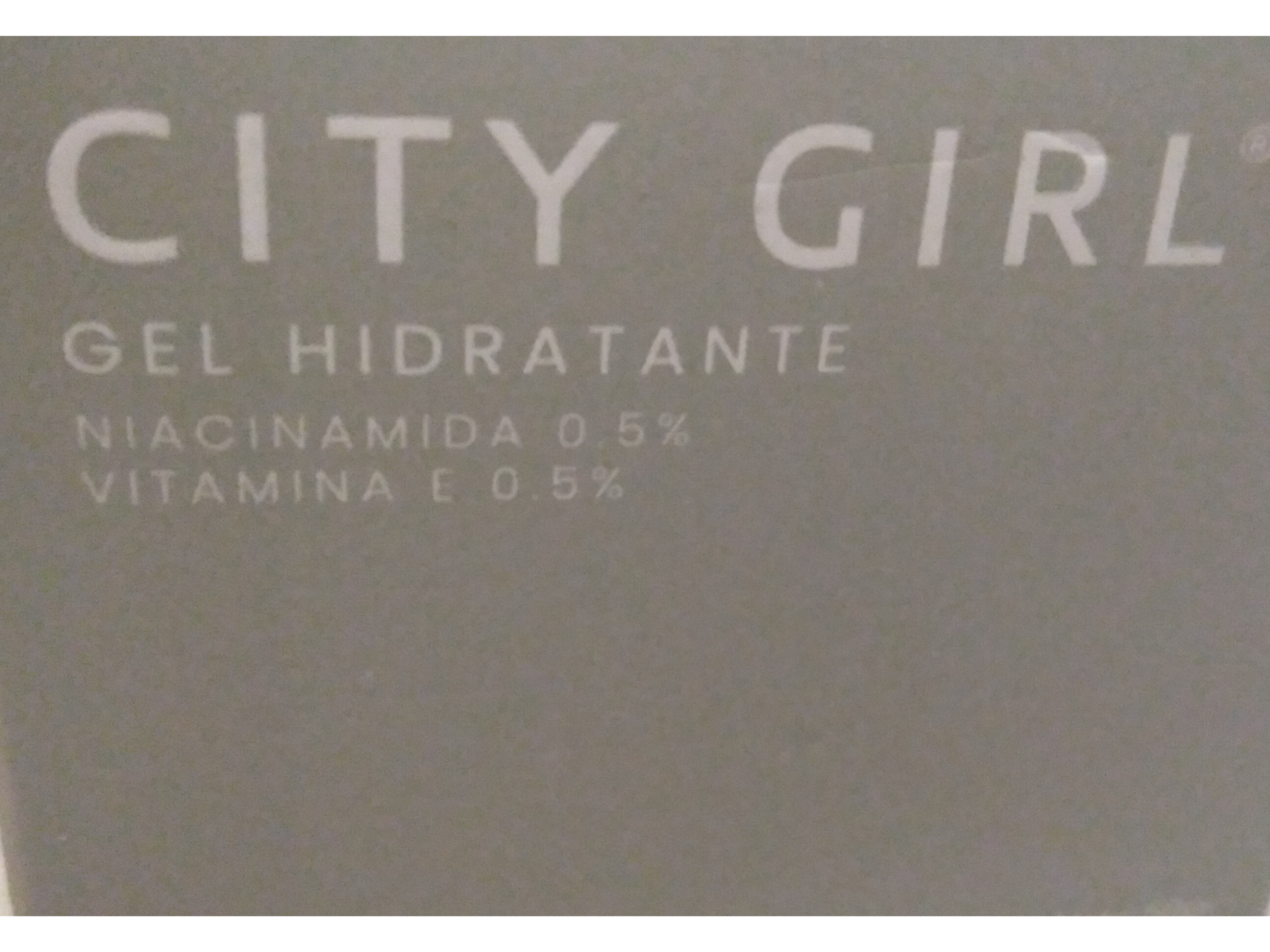 Gel hidratante City Girl