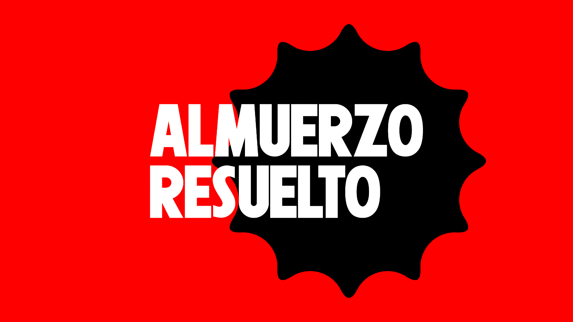 Almuerzo resuelto