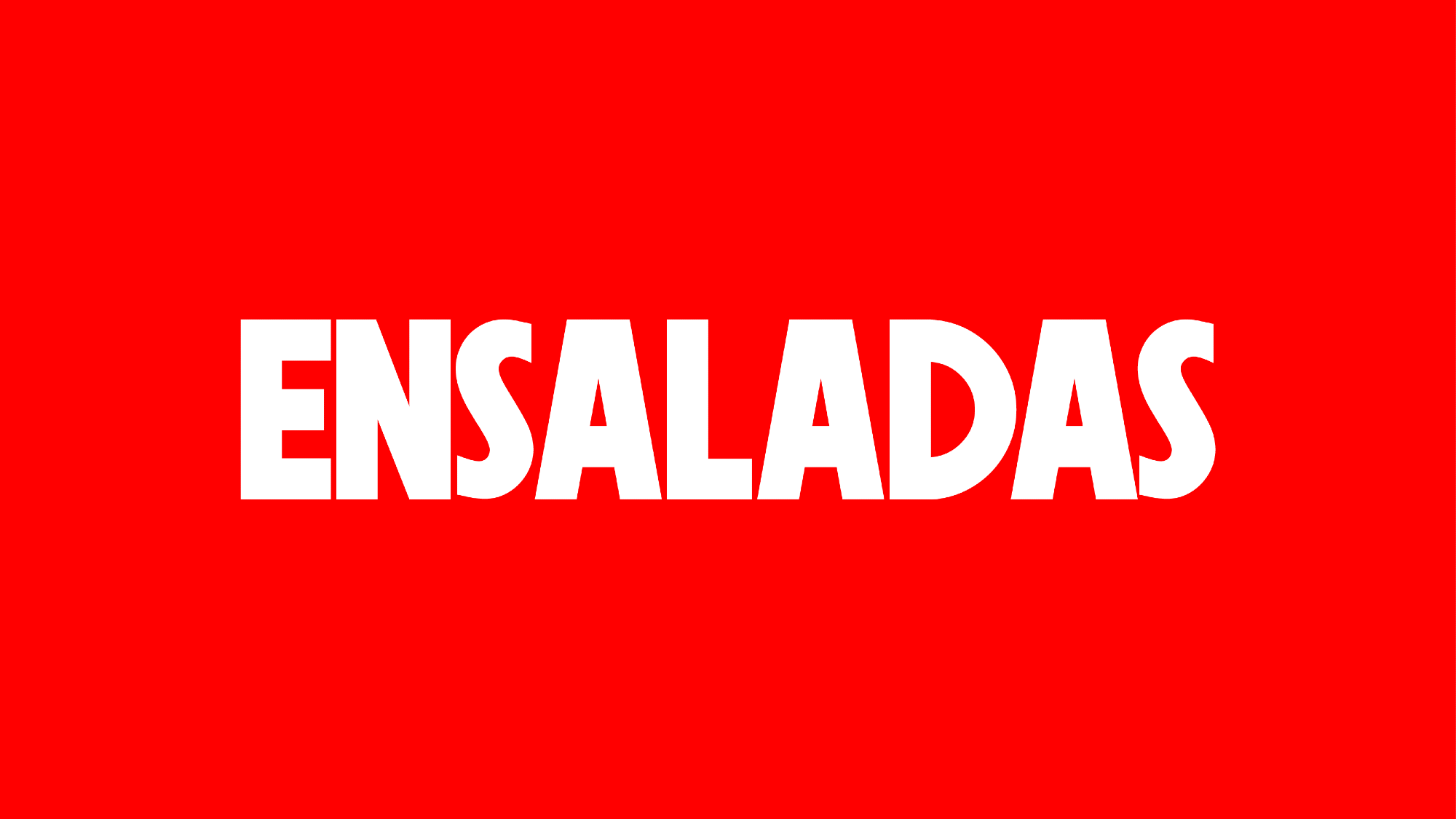 Ensaladas GOHAN