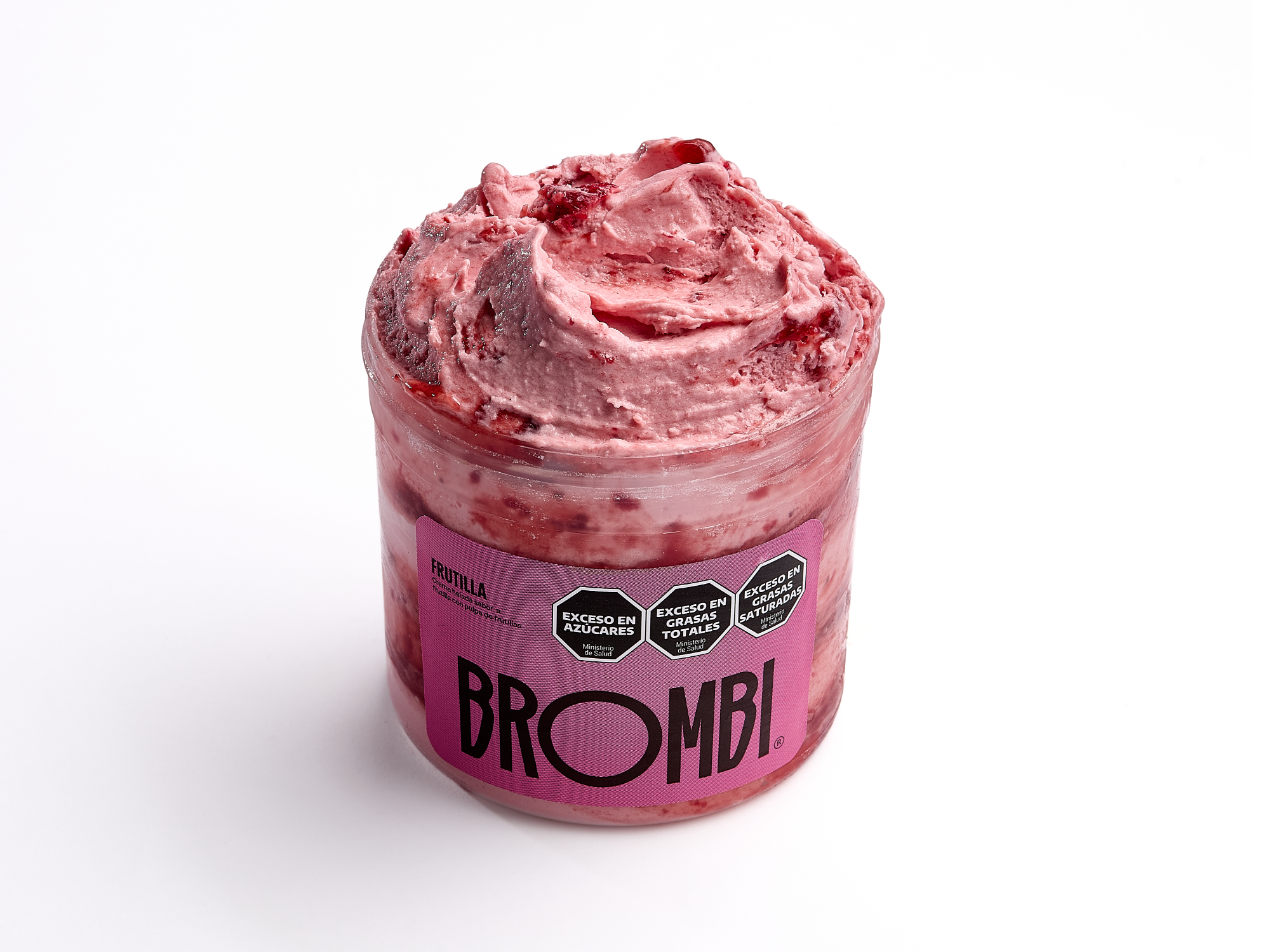 Helado de frutilla