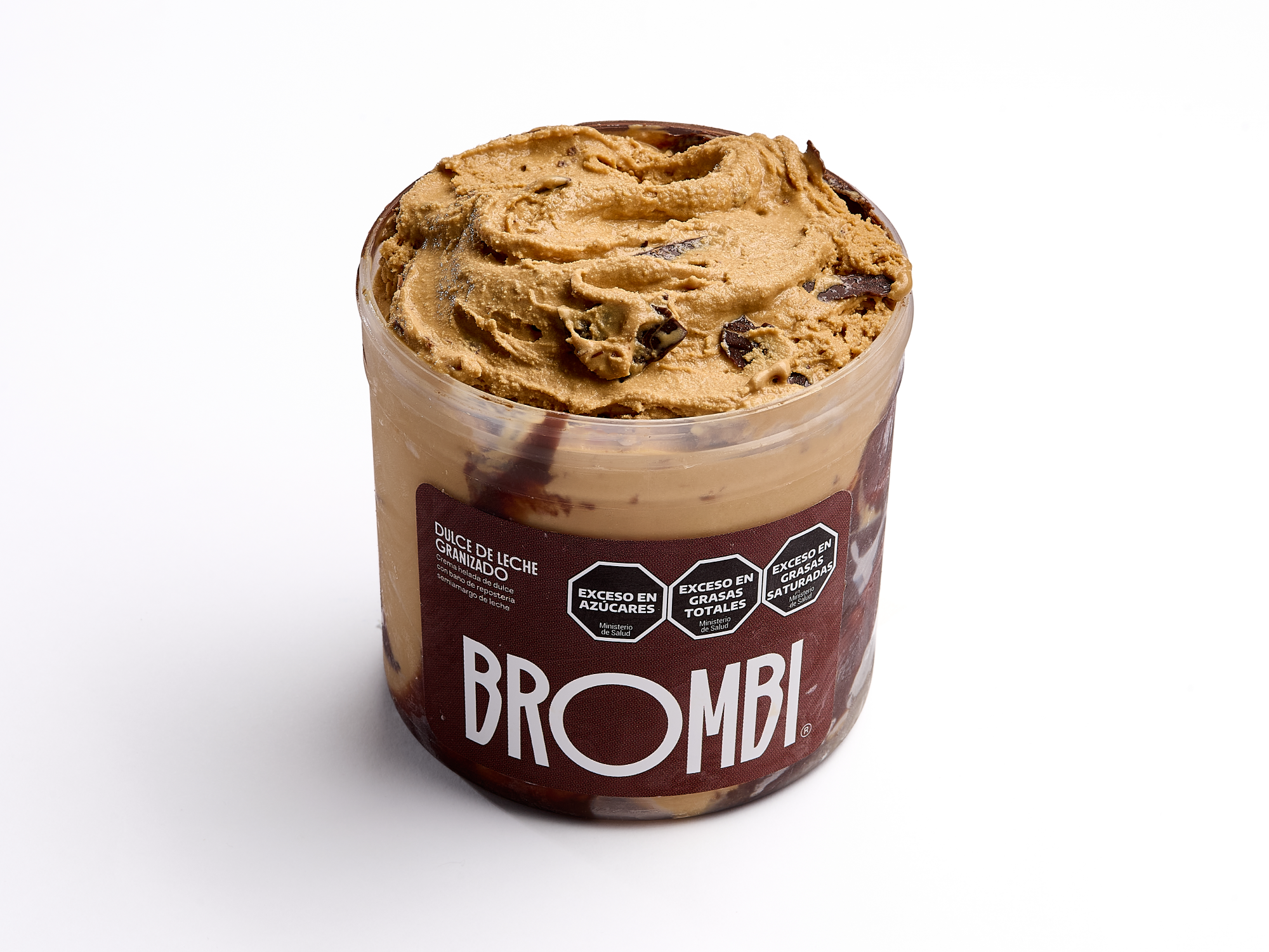 Helado de dulce de leche granizado