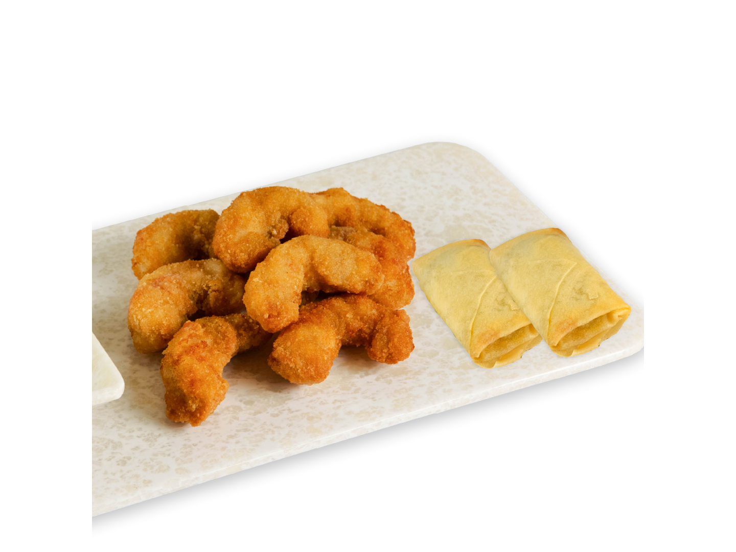 Combo entraditas - Langostinos rebozados + Chinas x2