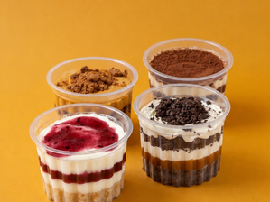 Postres individuales de TREZERI