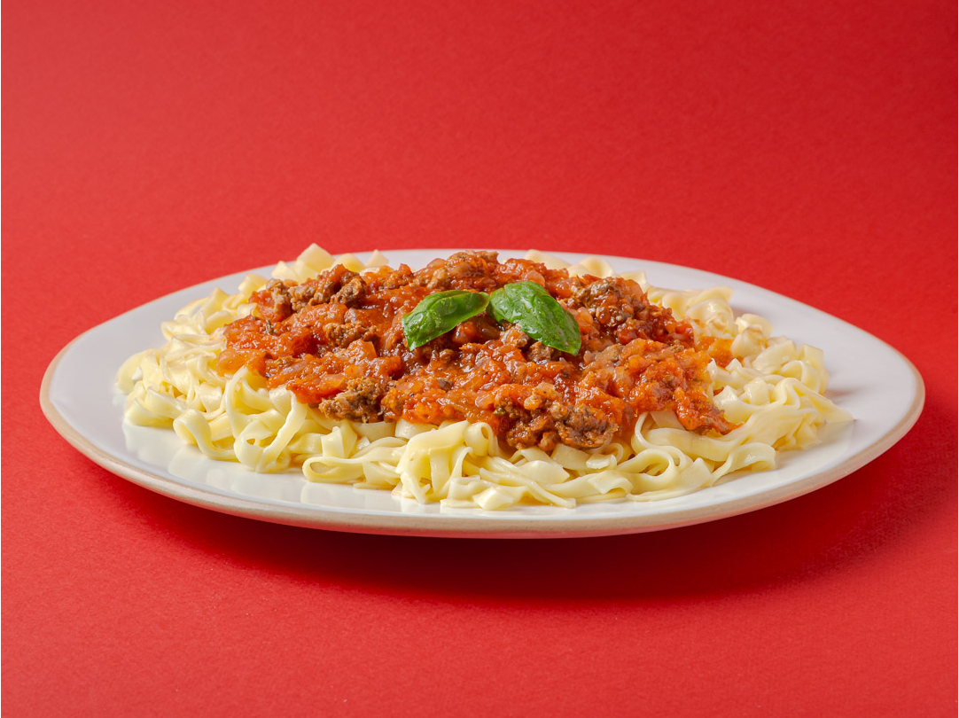 Tallarines con salsa a elección