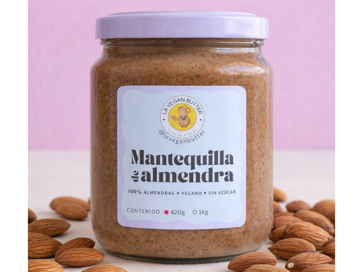 Mantequilla de almendras