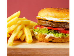 Hamburguesa Con Huevo