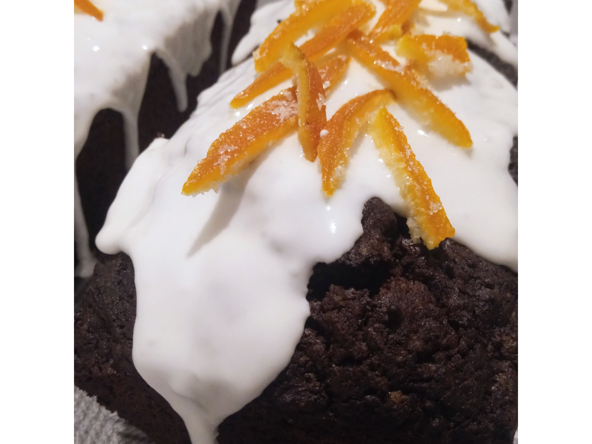 Cacao intenso y naranja confitada