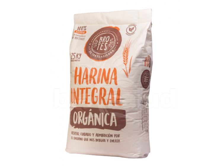 Harina integral orgánica (Brotes)