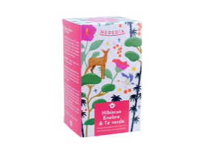 Te HEREDIA Hibiscus, Enebreo y Te Verde