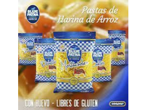 Fideos de arroz  con huevo Blue Patna *coditos *Spaghetti *Fetuccini x 500 grs