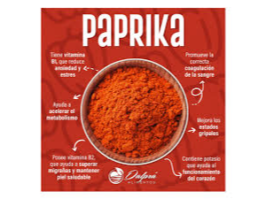 Paprika x 25grs