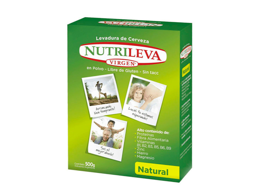 Levadura de cerveza alimenticia NUTRILEVA Natural