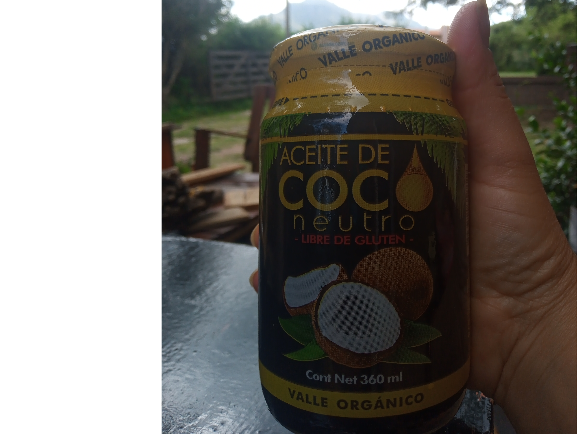 Aceite de  coco neutro 360cc