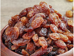 Pasas de uvas rubias