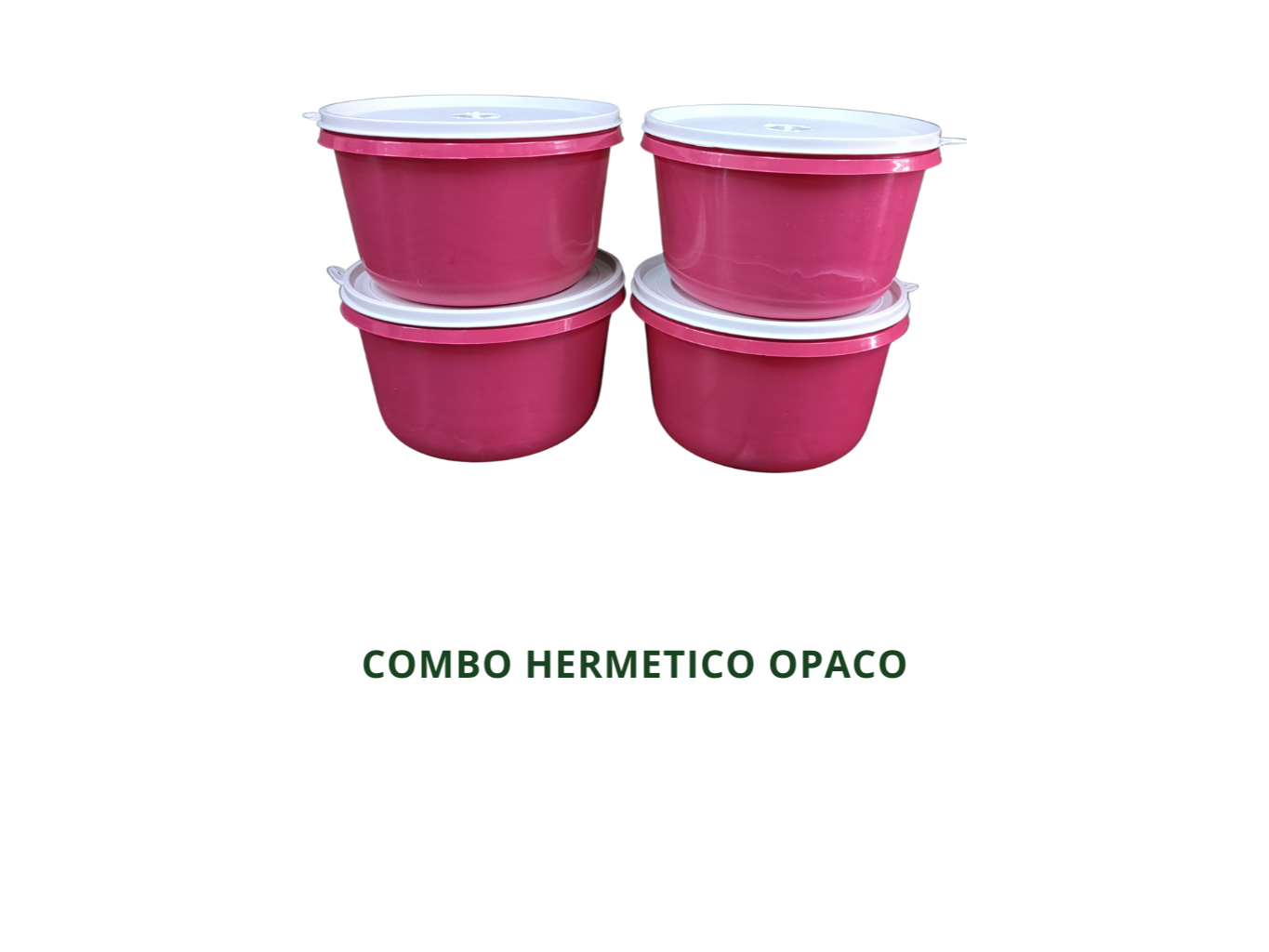 COMBO 4 HERMETICOS ECO