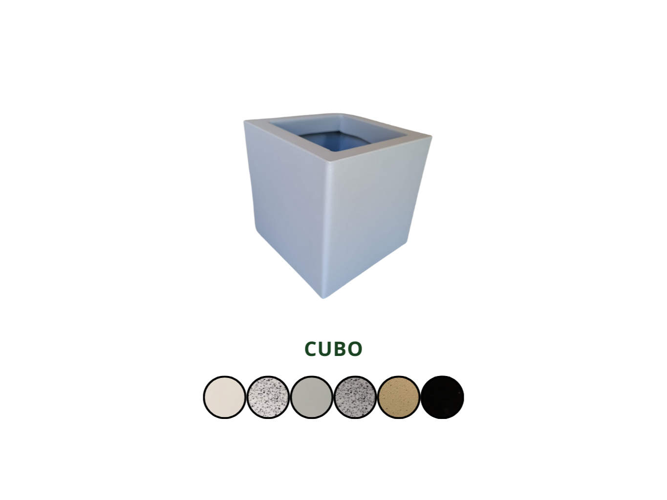 CUBO ROTOMOLDEADA