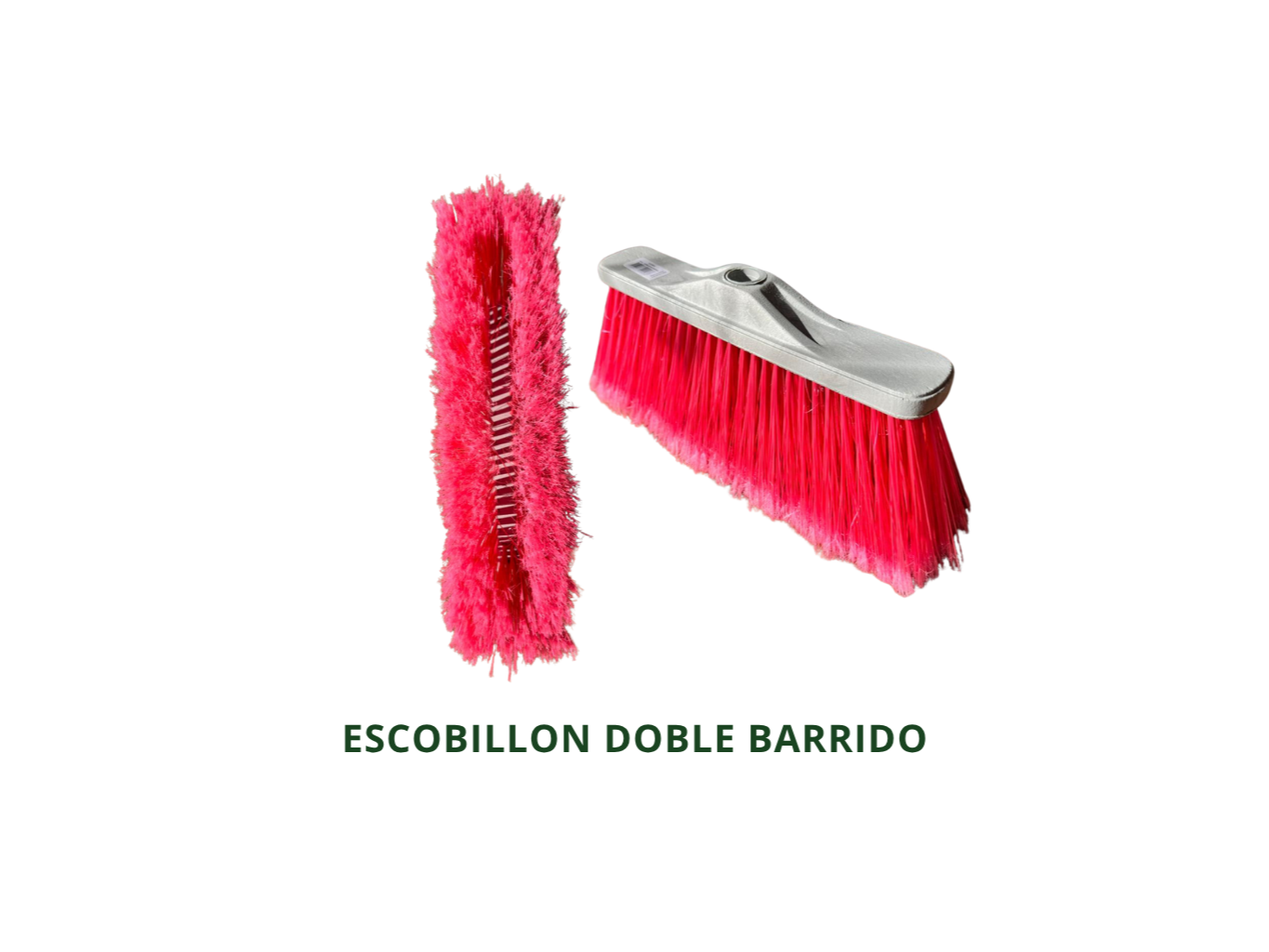 ESCOBILLON DOBLE BARRIDO