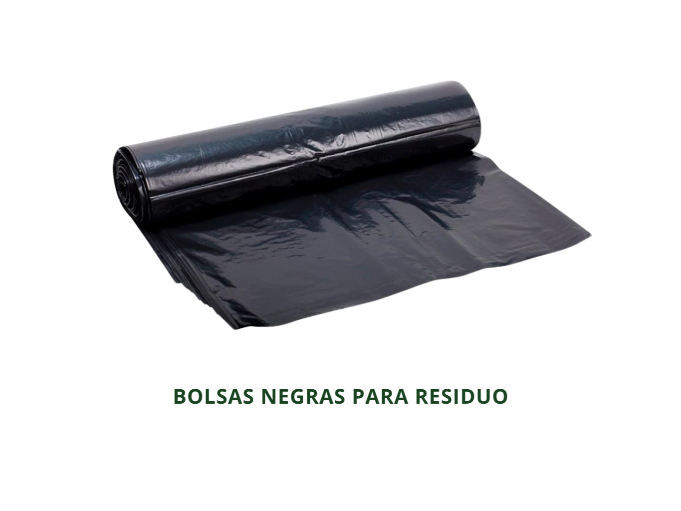 BOLSAS NEGRAS PARA RESIDUOS