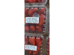 frutilla cajita x 250grs aprox