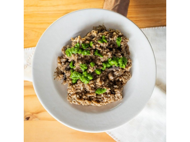 Risotto de hongos de Veinte Minutos