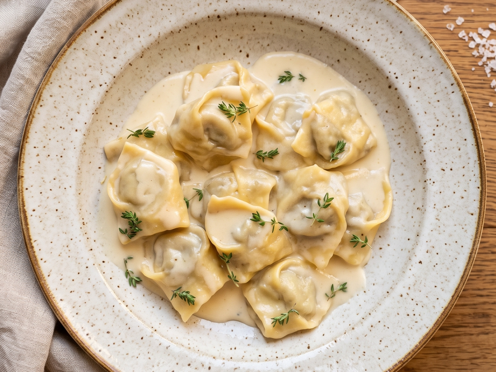 Tortellinis de hongos
