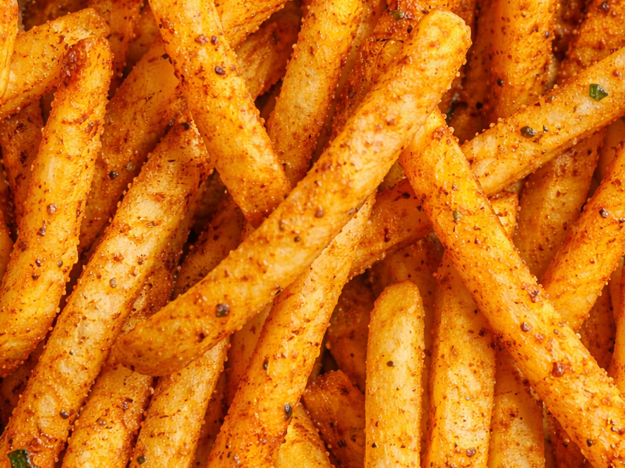 PORCIÓN DE PAPAS FRITAS SAZONADAS