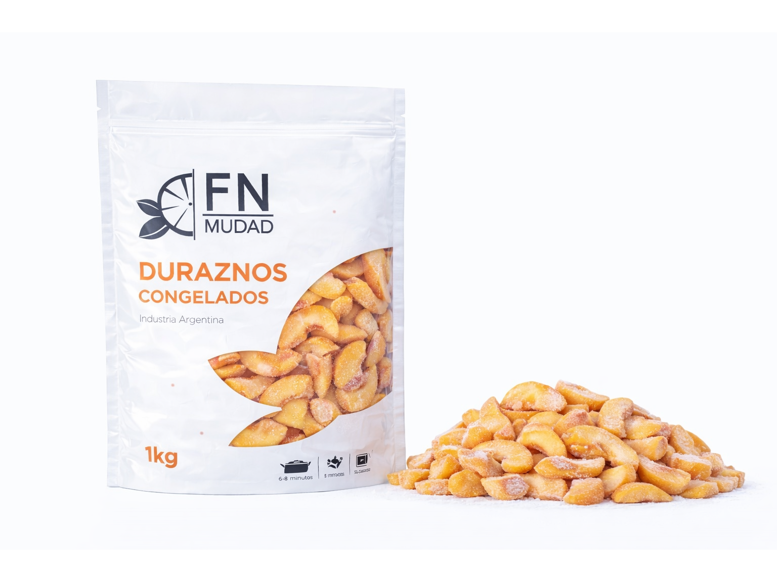 Durazno en fetas x 1 kilo