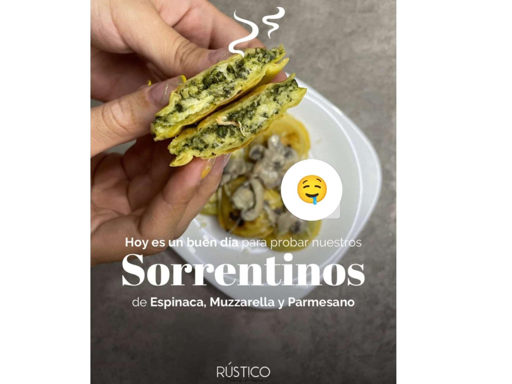 Sorrentinos x 15 u. Ricota, Jamón y Nuez