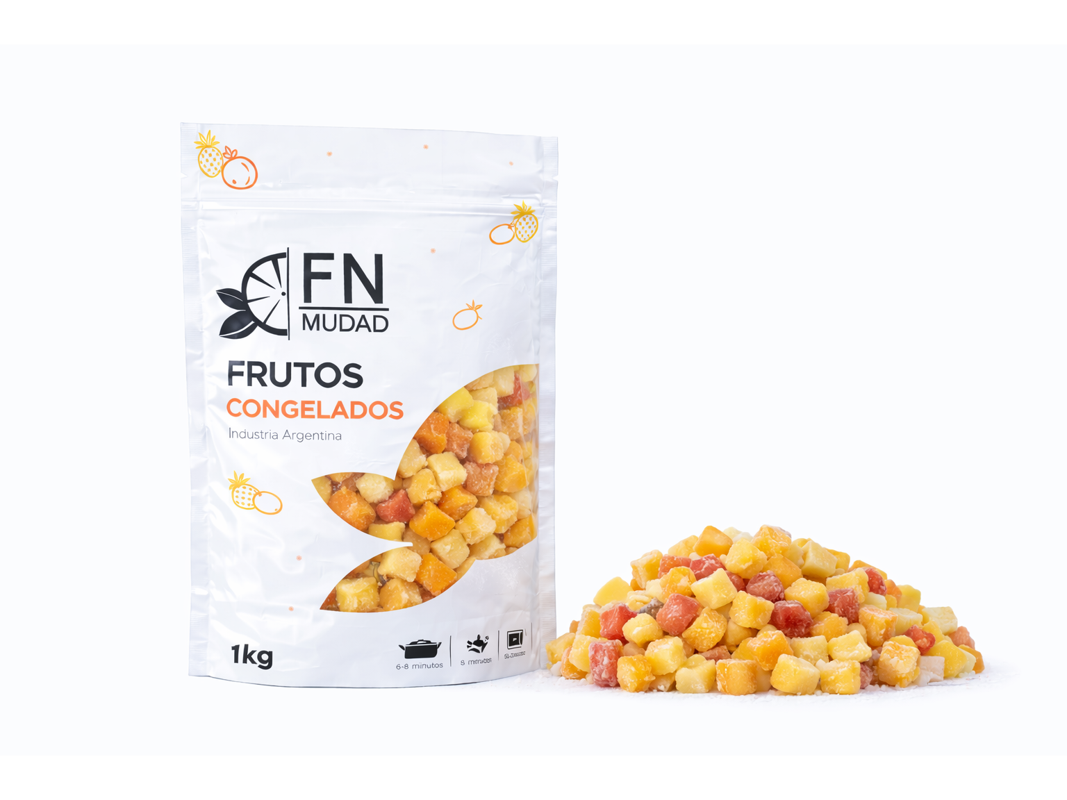 Mix tropical Durazno, Ananá, Mango x 1kg