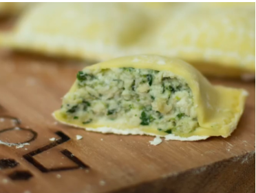 Ravioles x 48u. Espinaca y Queso