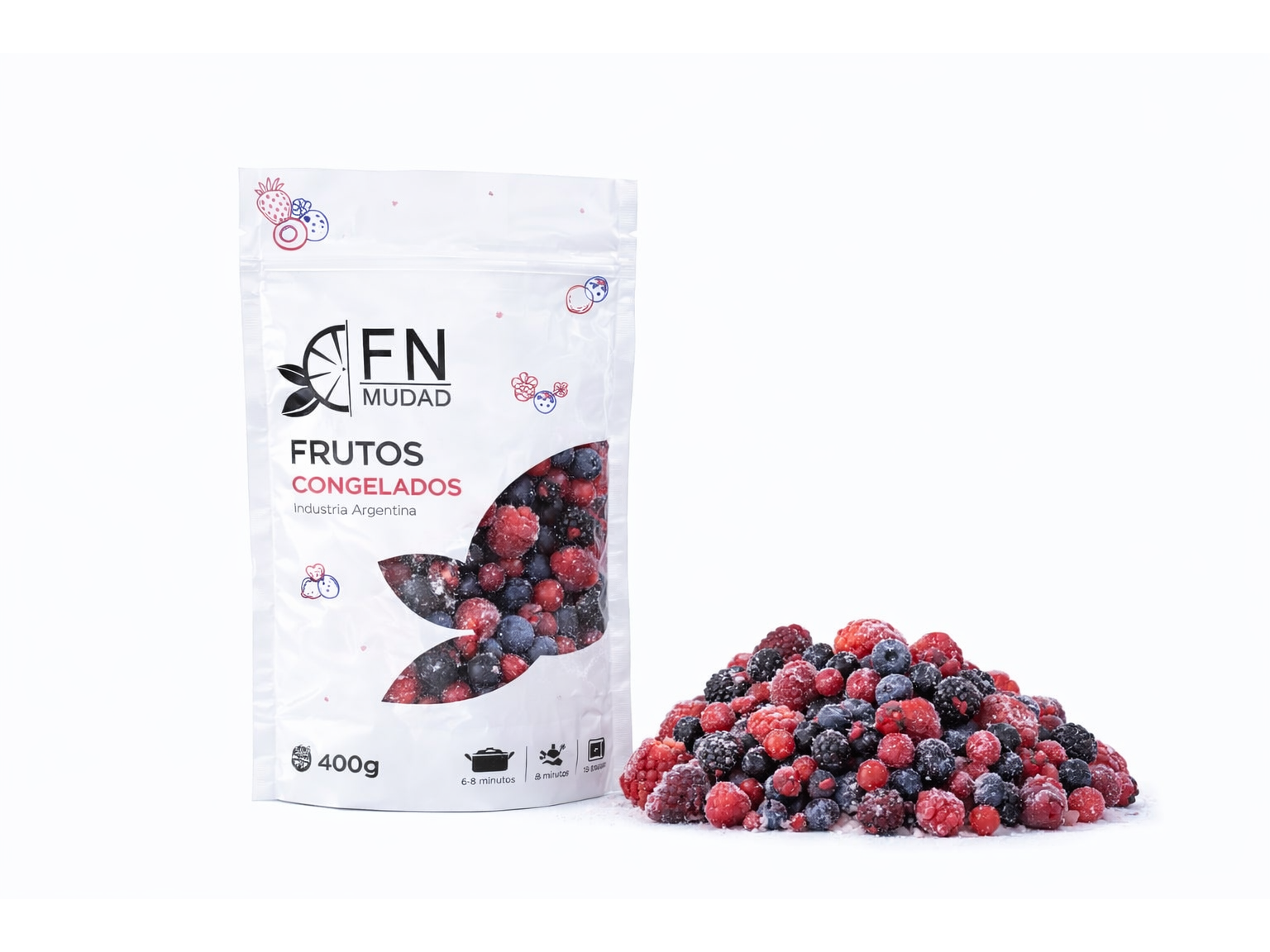 MIX PATAGONICO fru/fram/mora/ara x 400 grs