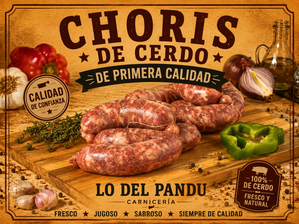 Chorizo 100% CERDO de PANDUCARNES
