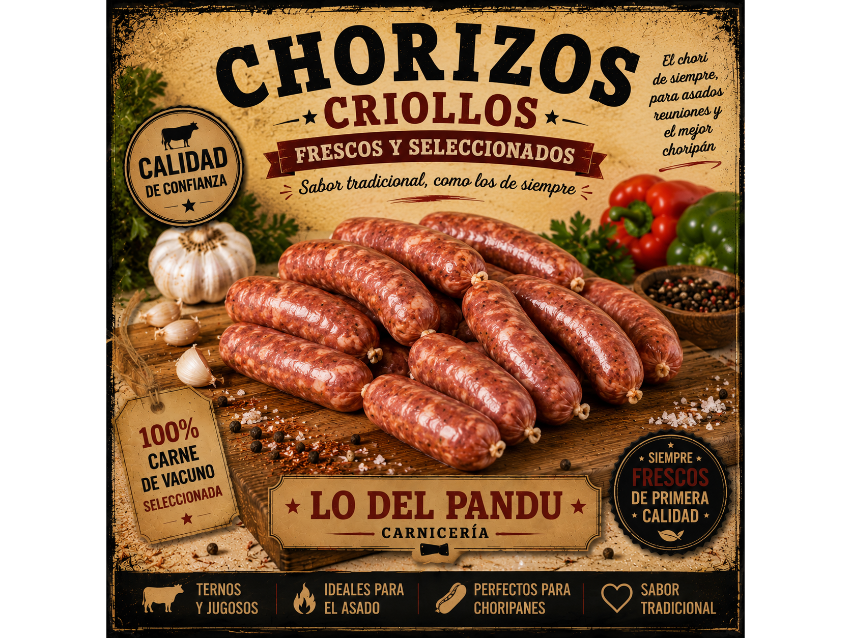 Chorizo criollo